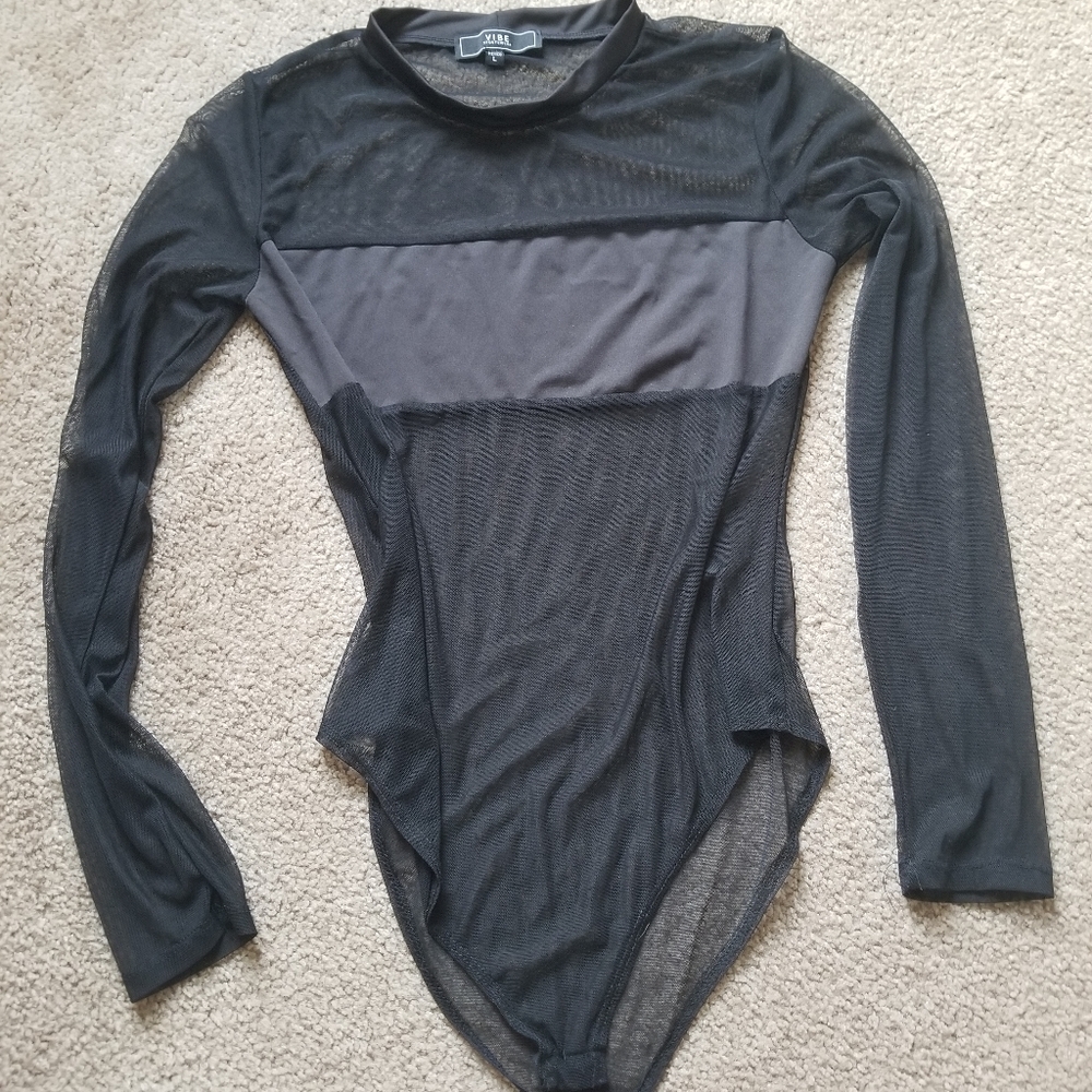 Sheer bodysuit